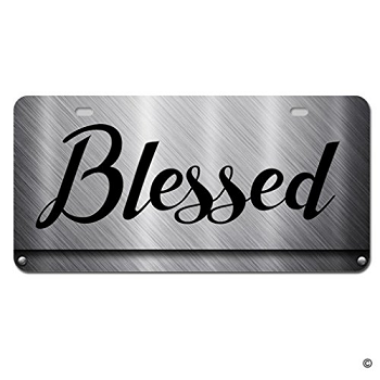 Decorative Car Stainless Steel License Plate