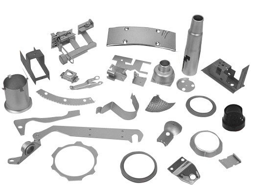 Examples of metal stamping parts