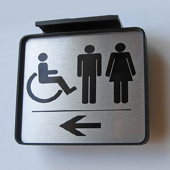 Interior Signs Stainless Steel License Plate