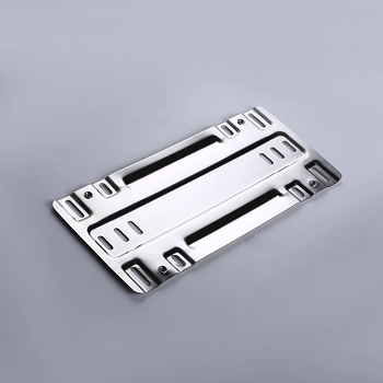 Plat Stainless Steel License Plate