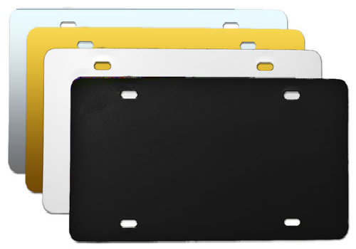 Stainless Steel License Plate