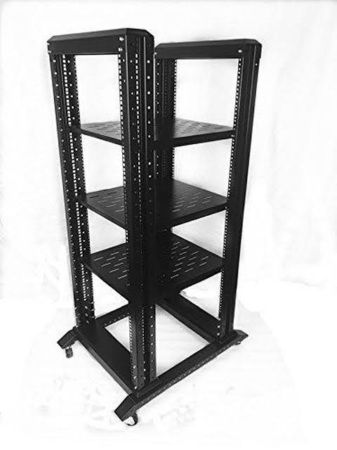 Rack de serveur à cadre ouvert à quatre montants 27U