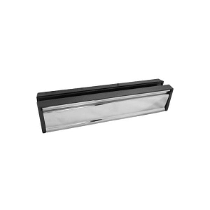 Anti-Vandal Brushed Steel Letterbox