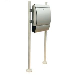 Custom Brushed Steel Letterbox