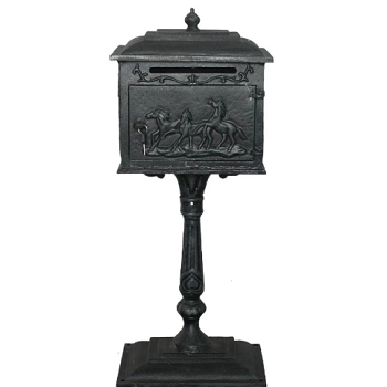 Free Standing Cast Iron Mailbox