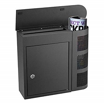 Galvanized Stainless Steel Locking Mailbox