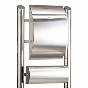 Metal Mailbox Double Post