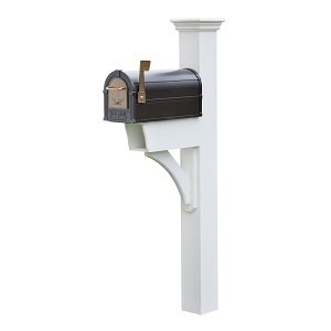 Metal Mailbox Post1
