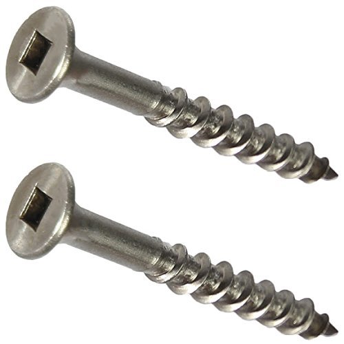 Square Drive Stainless Steel Screws