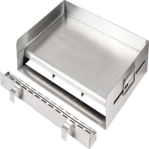 18.25” x 14”x 3”Stainless Steel Griddle