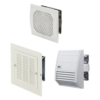 Finger Guard Electrical Enclosure Fans
