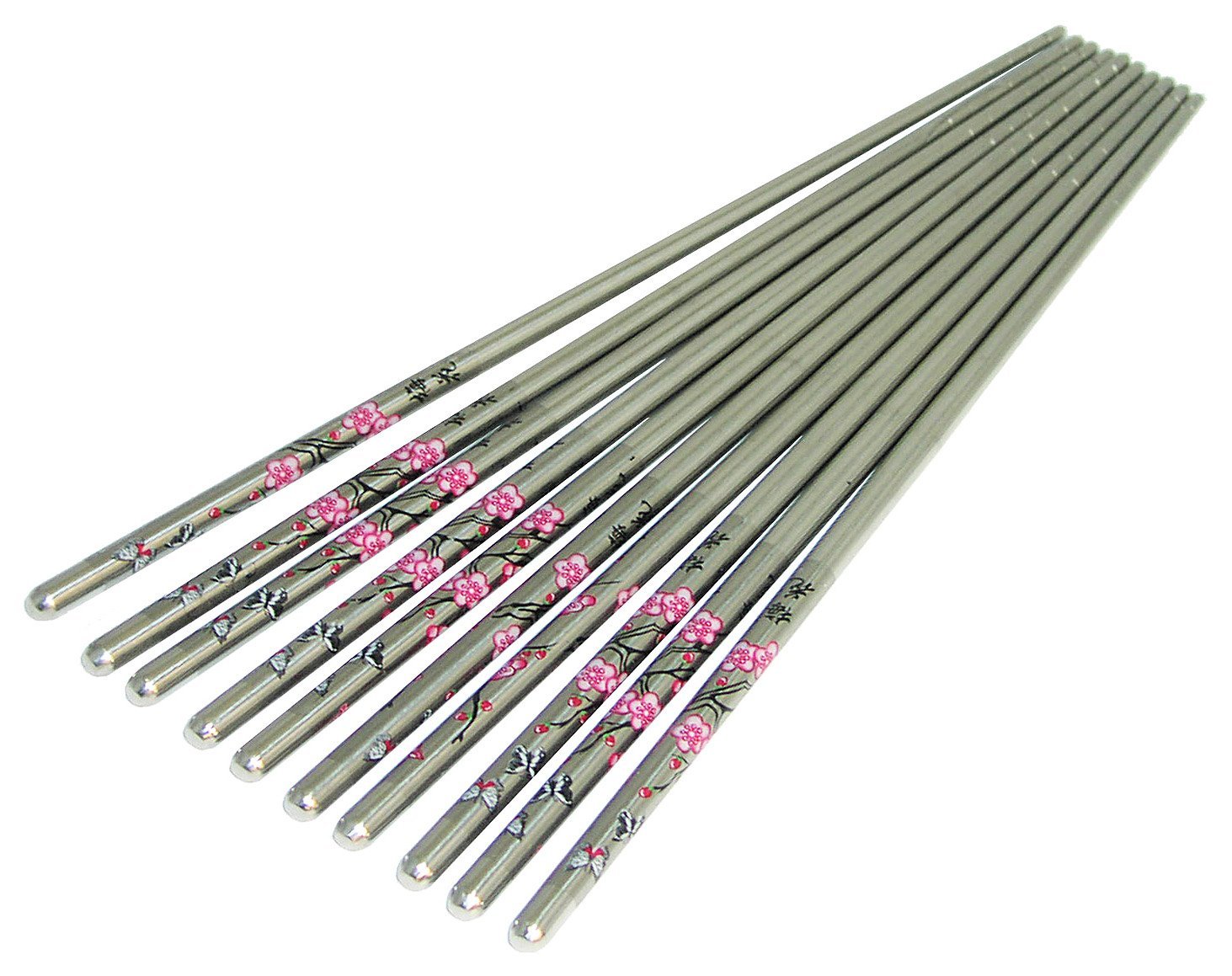 Cherry Blossom Stainless Steel Chopsticks