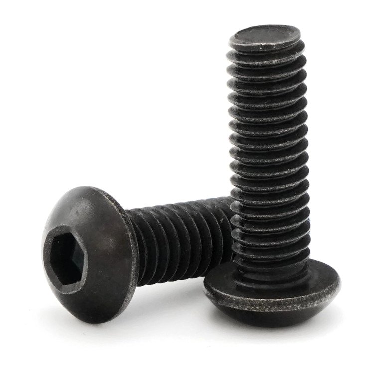 Black Oxide Button Head Socket Cap Stainless Steel Screws