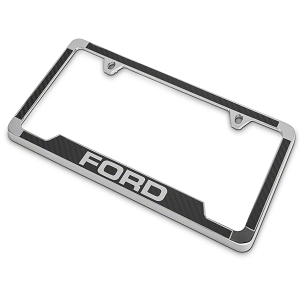 Ford Carbon Fiber License Plate Frame