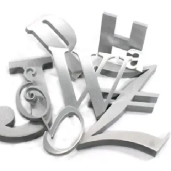 Small Stainless steel Letters
