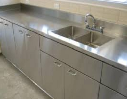 Stainless steel Countertops with Sink