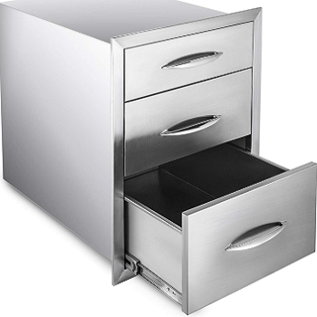 Stainless steel drawers