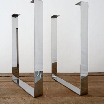 Stainless steel table legs