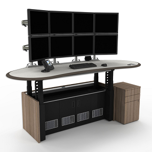60inch Sit-Stand Console
