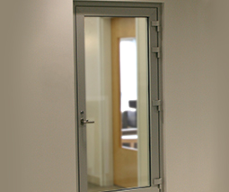 Aluminum 90 Minute Fire Rated Doors