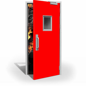 Residential Steel Fire Rated Door