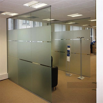 Office Room Glass Partition Wall
