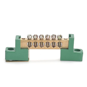 PE Grounding Brass Terminal Block