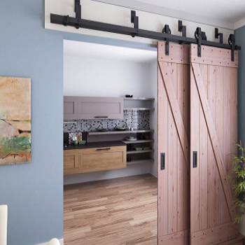 Bidirectional Barn Door Hardware
