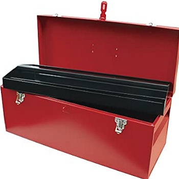 Boîte à outils en métal robuste