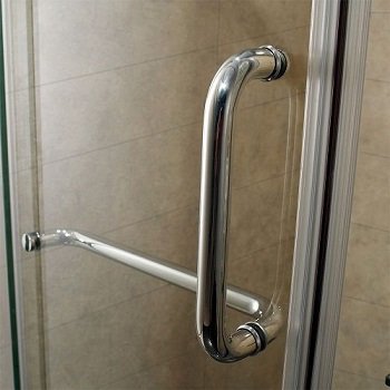 Frame Less Shower Door Handle