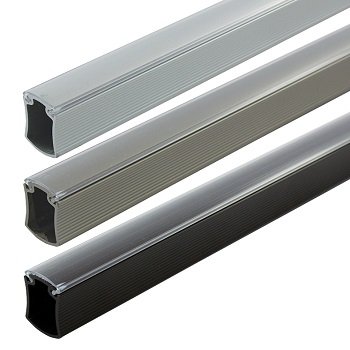 Varão retangular para armários de alta resistência