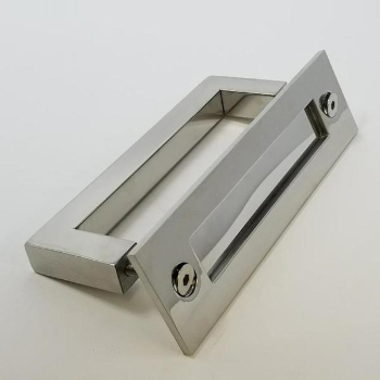 Rectangular Stainless Steel Barn Door Handle