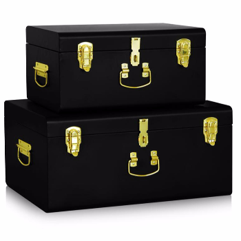 Portable Steel Trunk Box