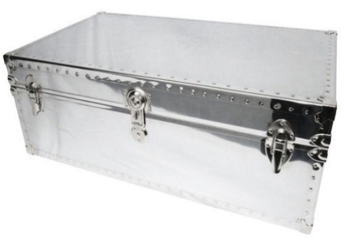 Small Steel Trunk Box