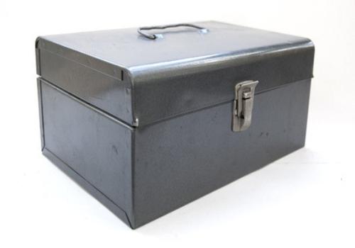 Lockable Steel Trunk Box