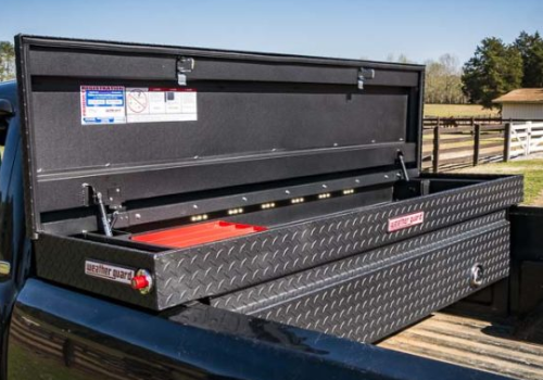 Extra-wide Weatherguard Steel Tool Box