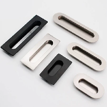 Recessed Stainless Door Handle Cover