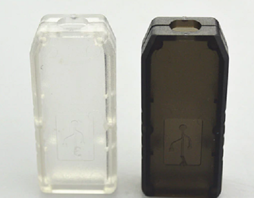 Clear Plastic Handheld Enclosure