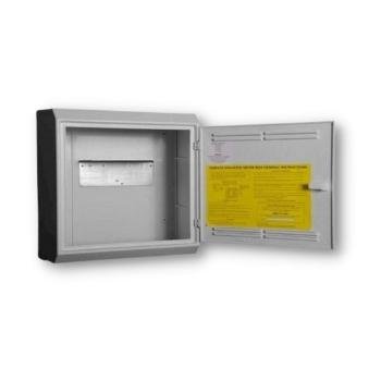 Caja de medidor de gas para montaje en superficie en interiores