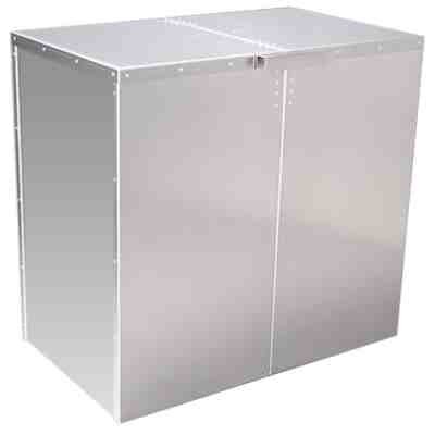 Insulated Aluminum Backflow Enclosure
