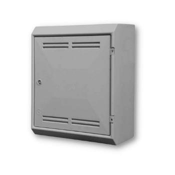 Caja de medidor de gas para montaje en superficie exterior