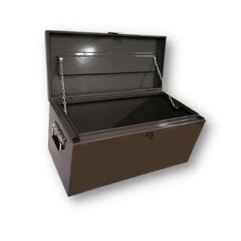 Caja de acero para obra