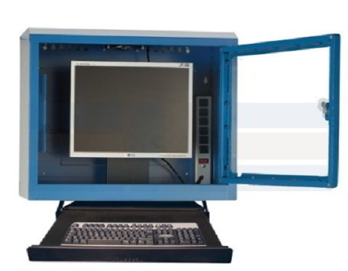 壁掛け式 LCD モニター エンクロージャ