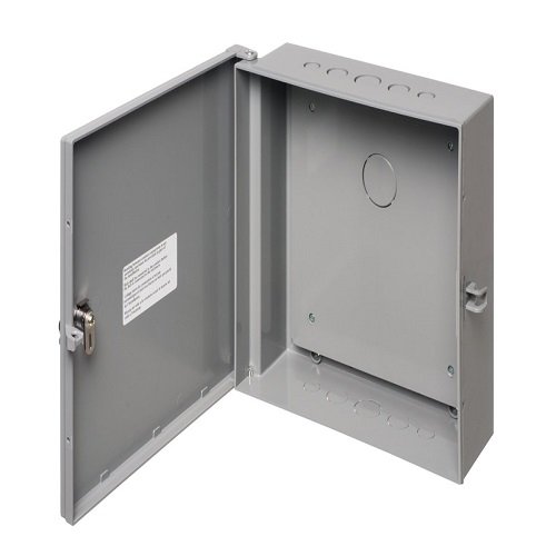 Electronic Equipment Enclosure Box with Back Plate