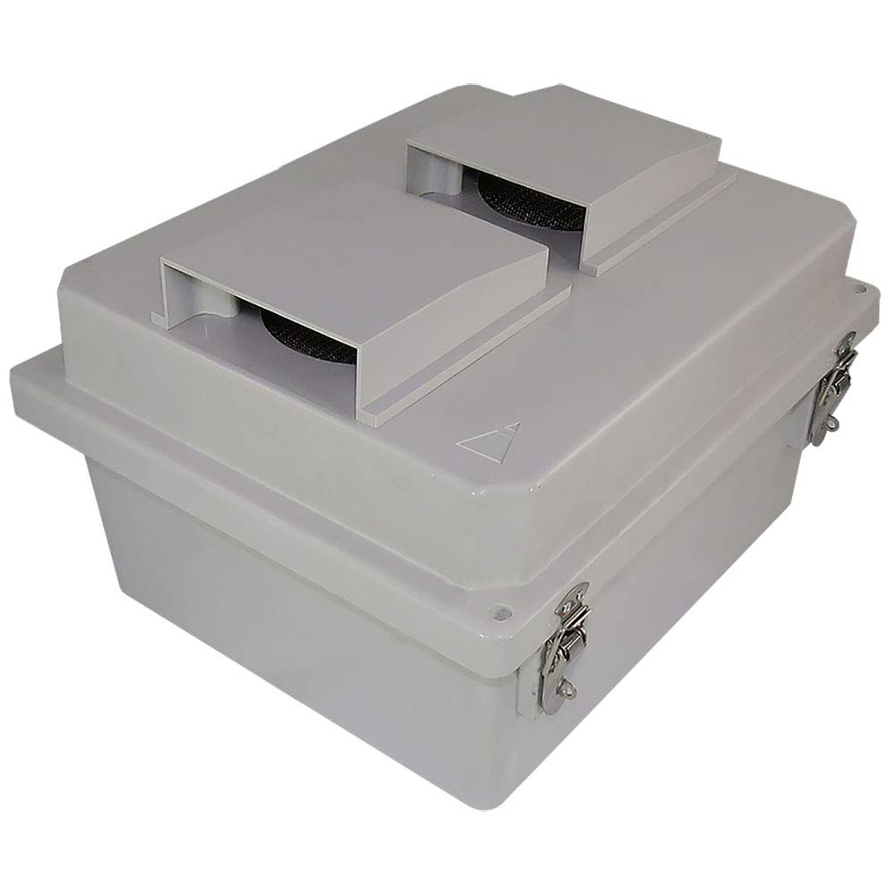 Fiberglass NEMA Box Weatherproof Equipment Enclosure with Hinged Lid