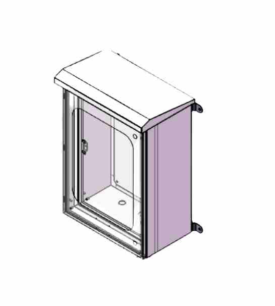 wheather proof electrical enclosure with window