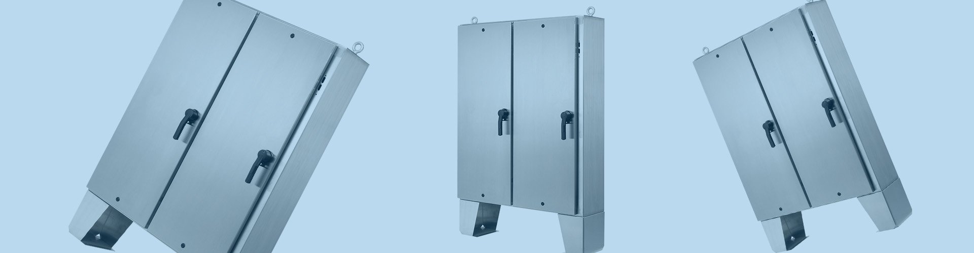 Caja eléctrica para montaje en suelo