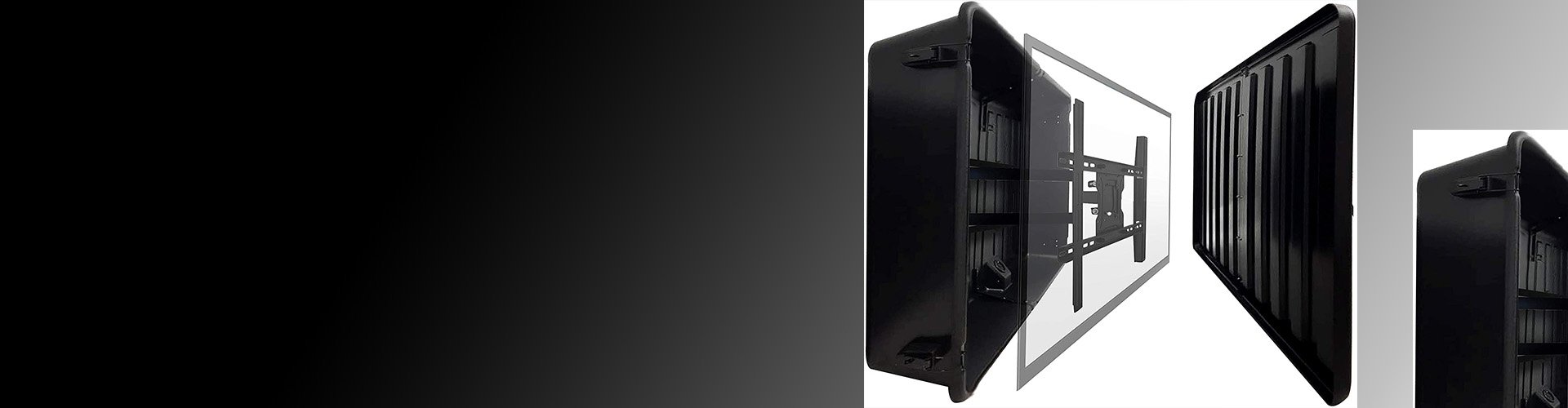 Enceinte TV extérieure