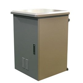 Gabinete para montaje en poste al aire libre para la industria minera