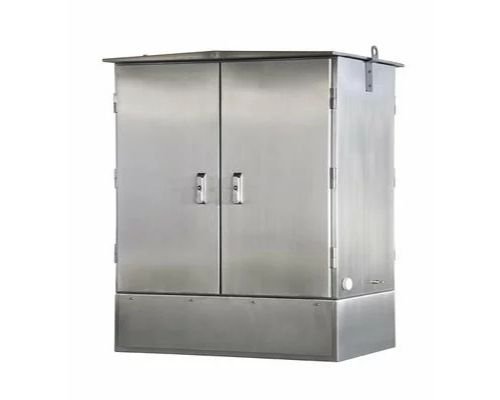 Stainless steel electrical kiosk